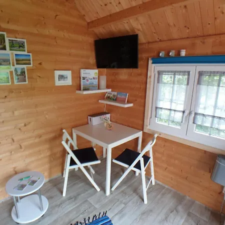 キャンプ場 Tinyhouse Am Fluss オッテルンドルフ